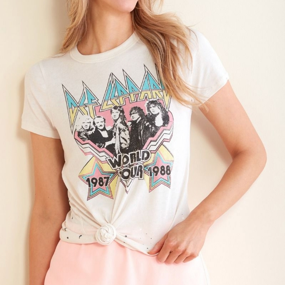 {Chaser} Brand New Def Leppard Band Tee